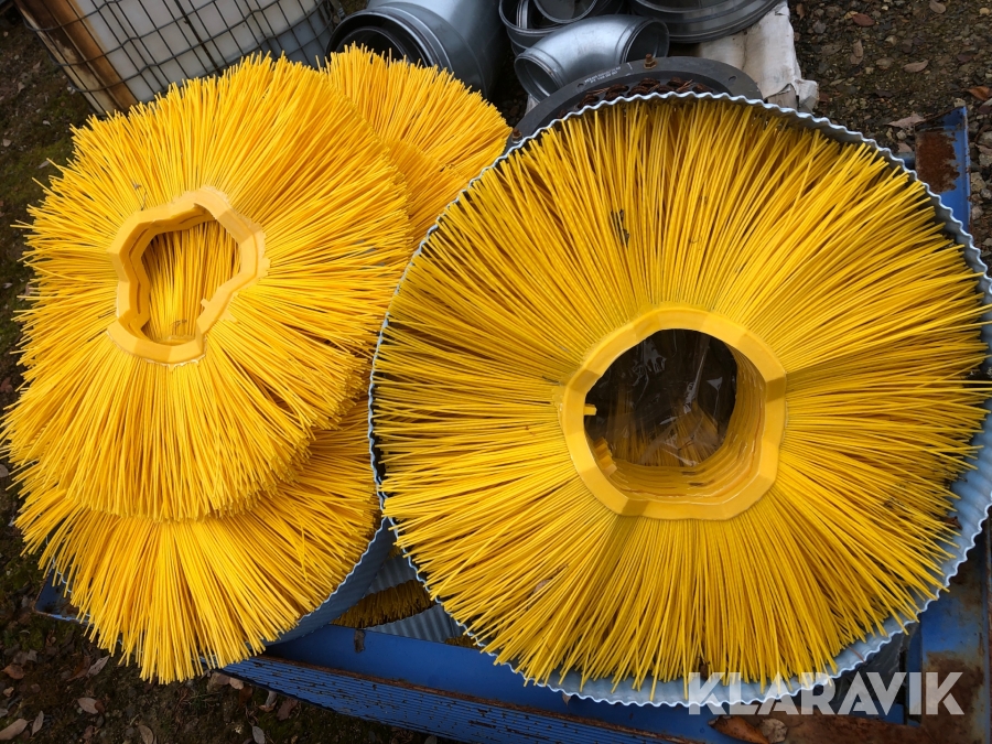 Borstar för sopvals