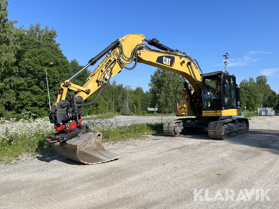 Grävmaskin CAT 325F-LCR med 3D-grävsystem