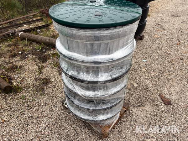 Pumpbrunn Cipax 600 kompl inkl pump & lock