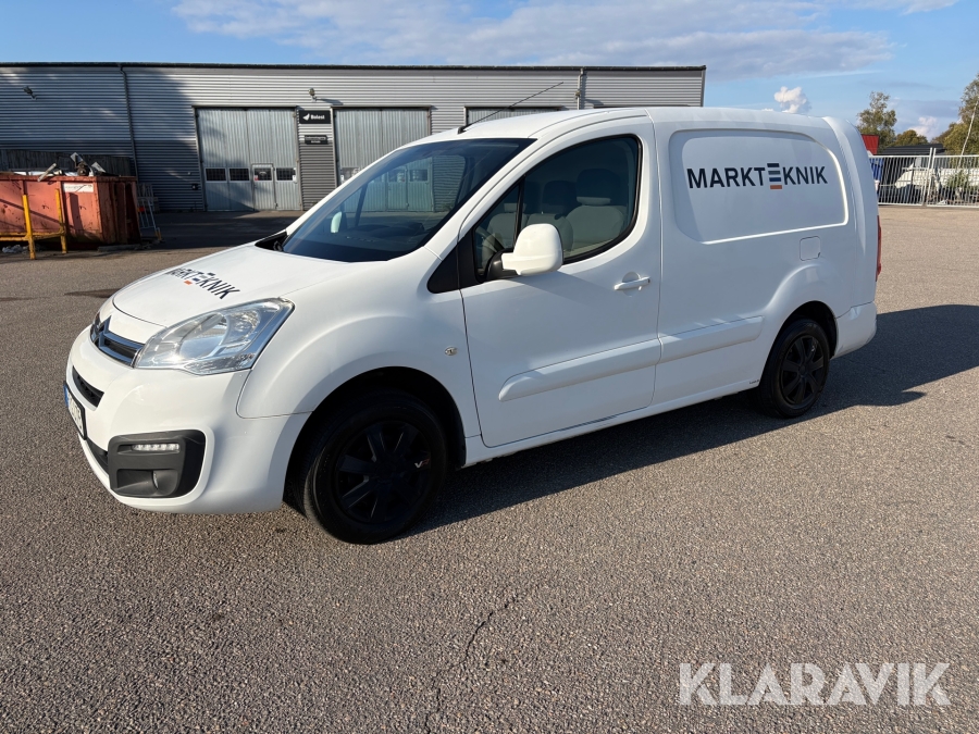 Skåpbil Citroen Berlingo 1.6 BlueHDi 3-Sits Lång