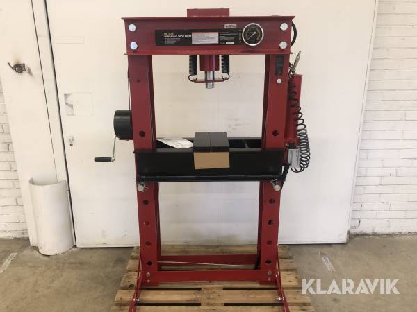 Verkstadspress Redtool 50 ton lufthydraulisk