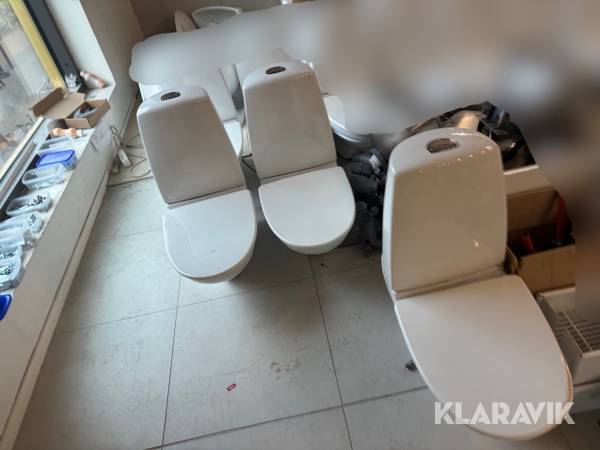 WC - stol, vägghängd 3 st