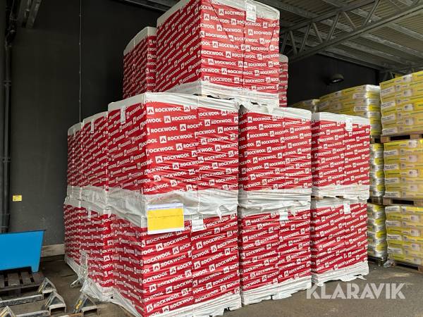 Parti med Isolering Rockwool THERM 321 Skiva 1200X600X30MM