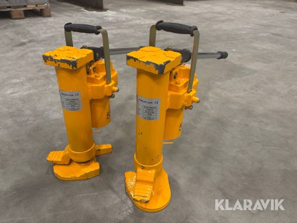 Domkraft AJ Produkter Hydraulic Jack HM50-B 2 st