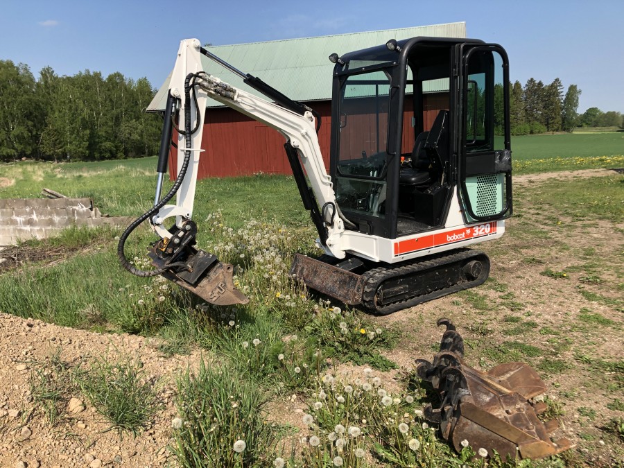 Minigrävare Bobcat 320