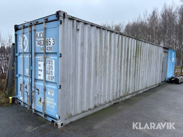 Container 40 fot Jindo JS-D44HJ-2 inkl hyllor och gångdörr