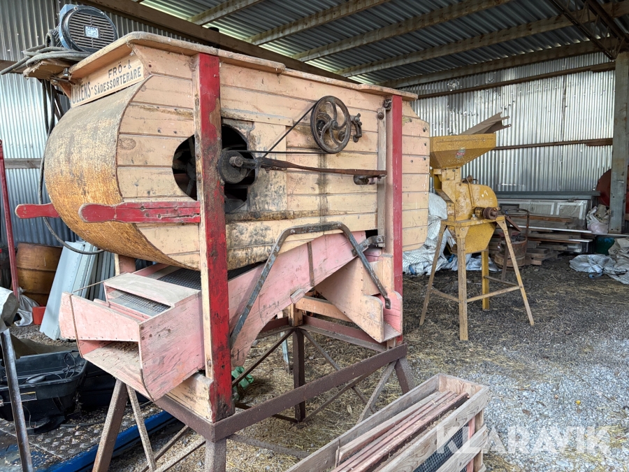 Såll samt sädeskvarn