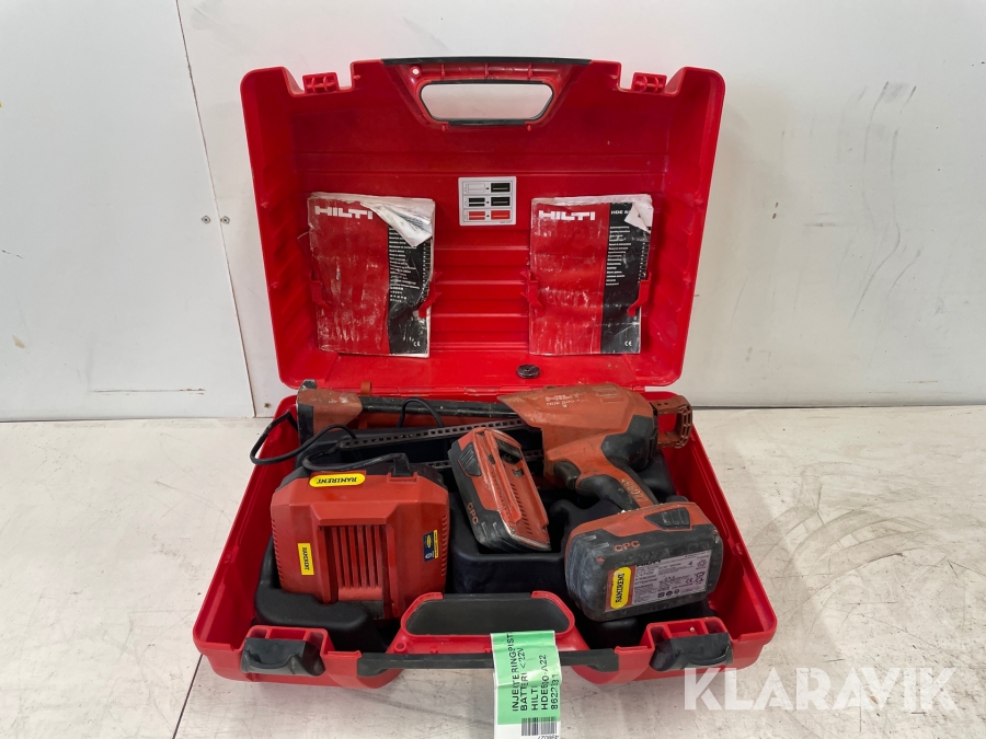 Fogspruta / injekteringspistol Hilti HDE 500-A22