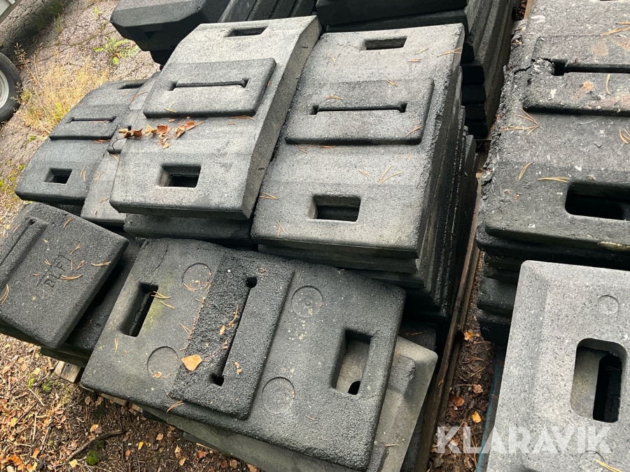 Vikt för skyltbärare 125st