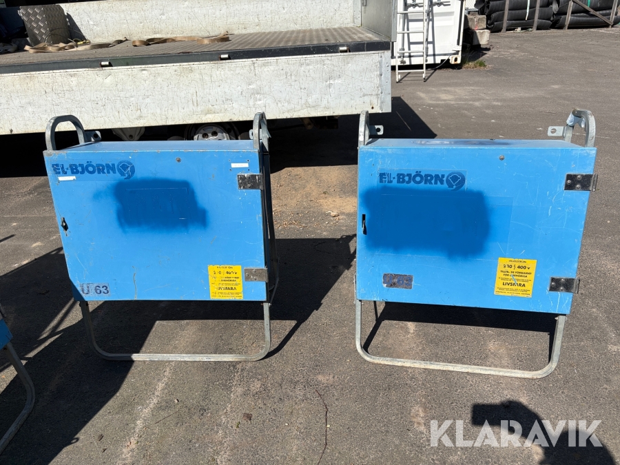 Undercentraler 2 st El-Björn U63