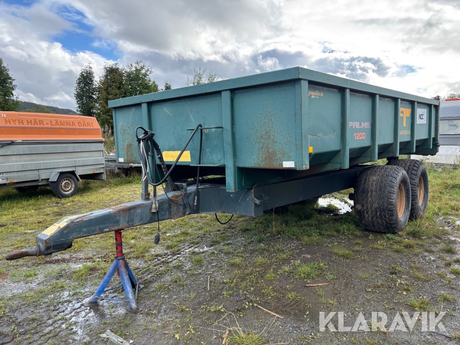 Entreprenadvagn Palmsetrailer Palms 1200