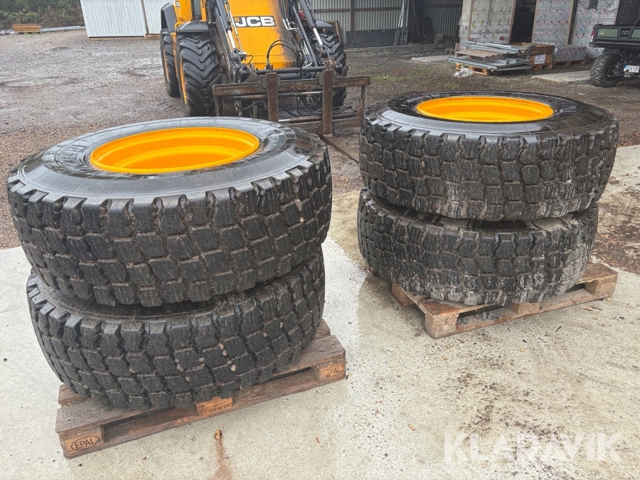 Entreprenadhjul Michelin/JCB 17,5R25 4st