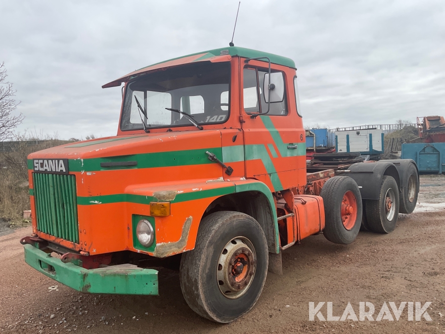 Dragbil Scania 140 V8
