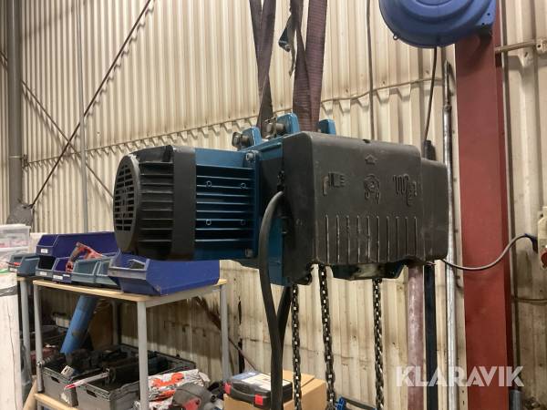 Kedjetelfer Demag DC Wind 500kg 3 Fas