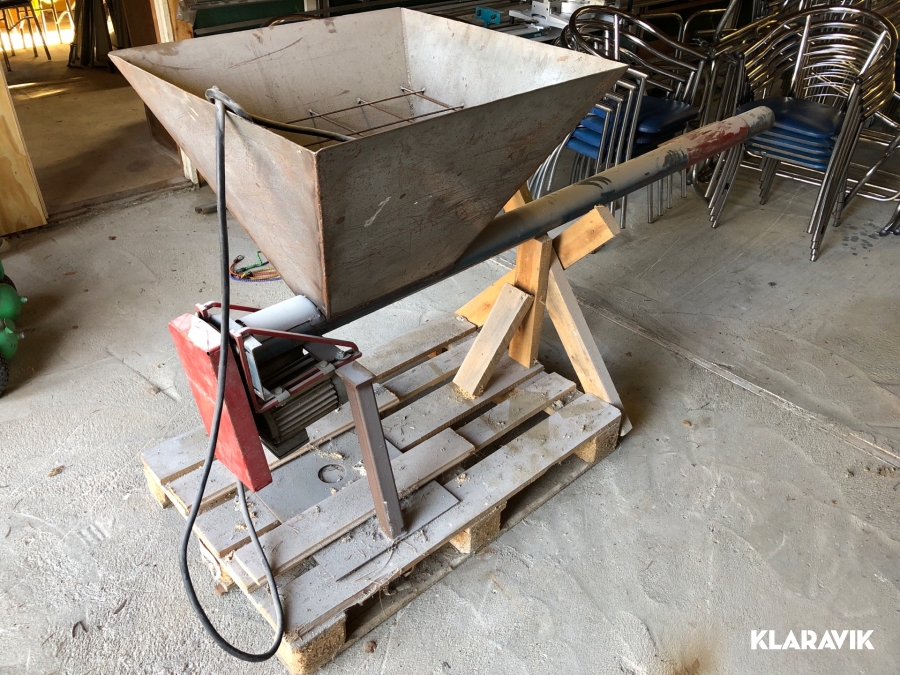 Foder- / pellets skruv