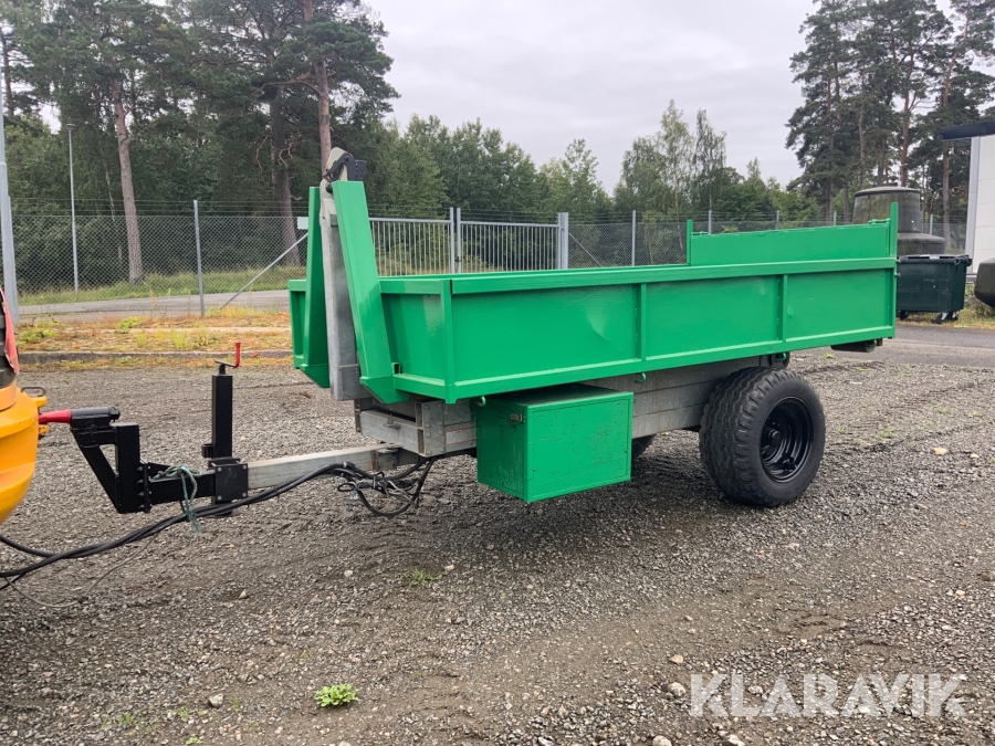 Lastväxlarkärra HBA FLV 3000 med 1 st flak