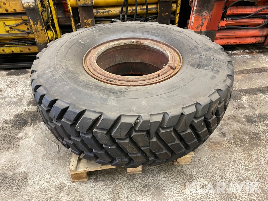 Entreprenadhjul 1 st