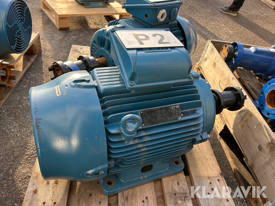 Elmotor med vattenpump Weg W22 premium