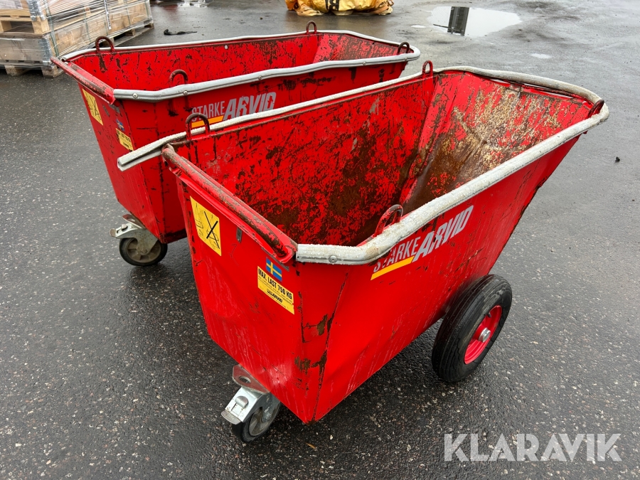 Fodervagnar Starke Arvid 14000 2 st