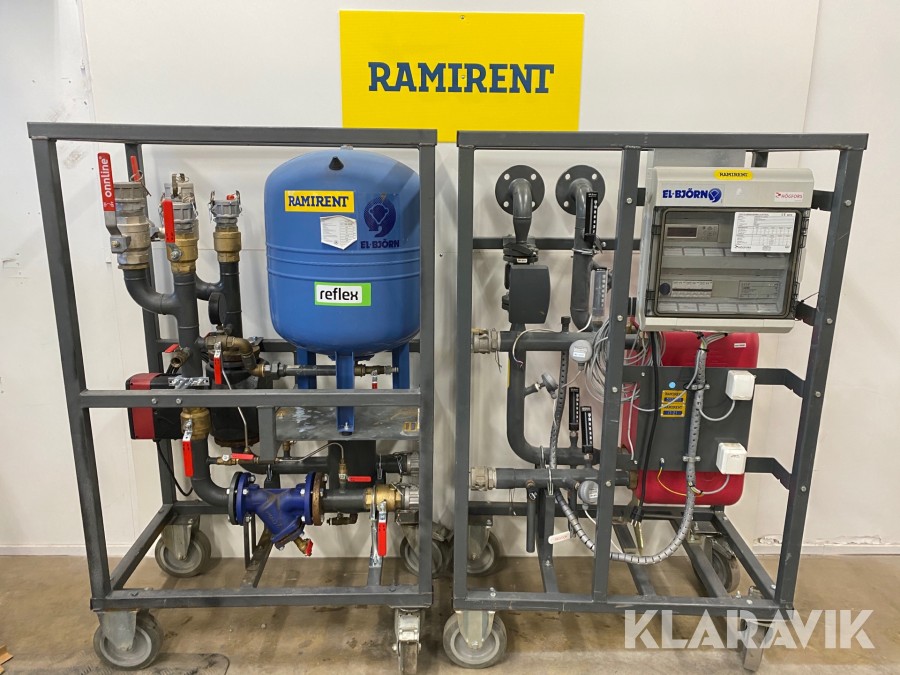 Fjärrvärmecentral 400 Kw El-Björn TFUC 400D