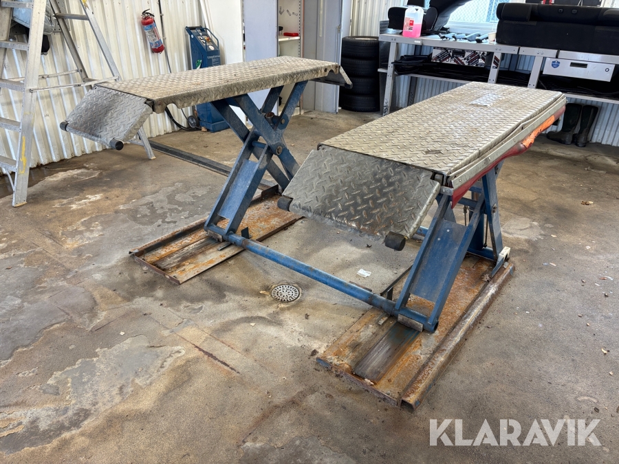 Saxlyft Nussbaum Sprinter Mobil II 2500kg