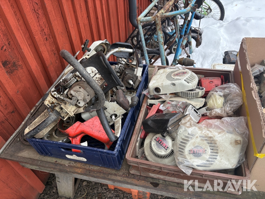 Motorsågar samt nosdelar Stihl