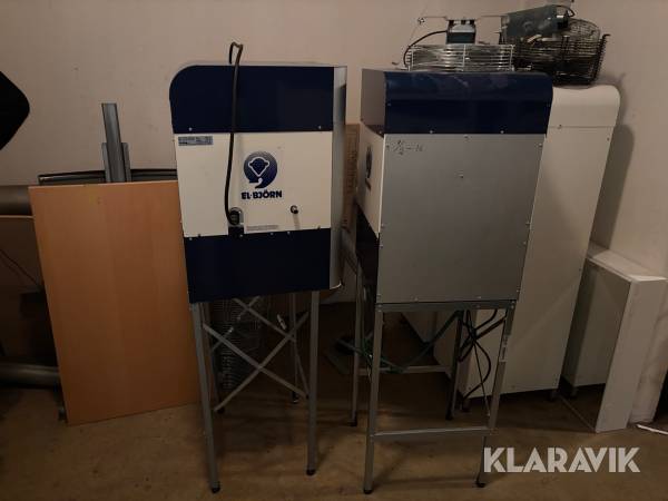 Torkrumsavfuktare El-Björn A 75 F/R med ställning 2st