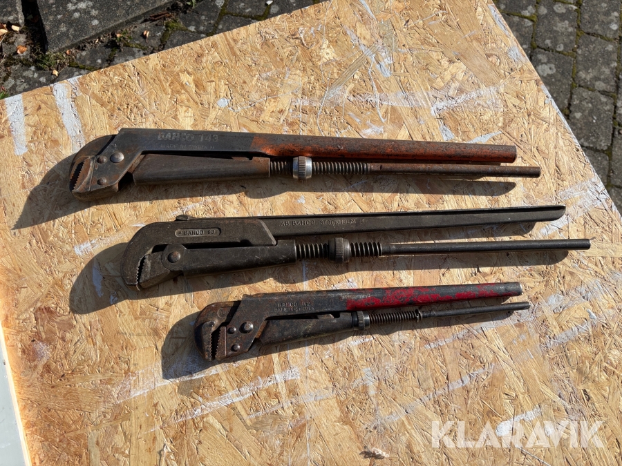 Rörtång Bacho 3 st