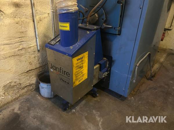 Pelletsbrännare Janfire Flex-A med skruv