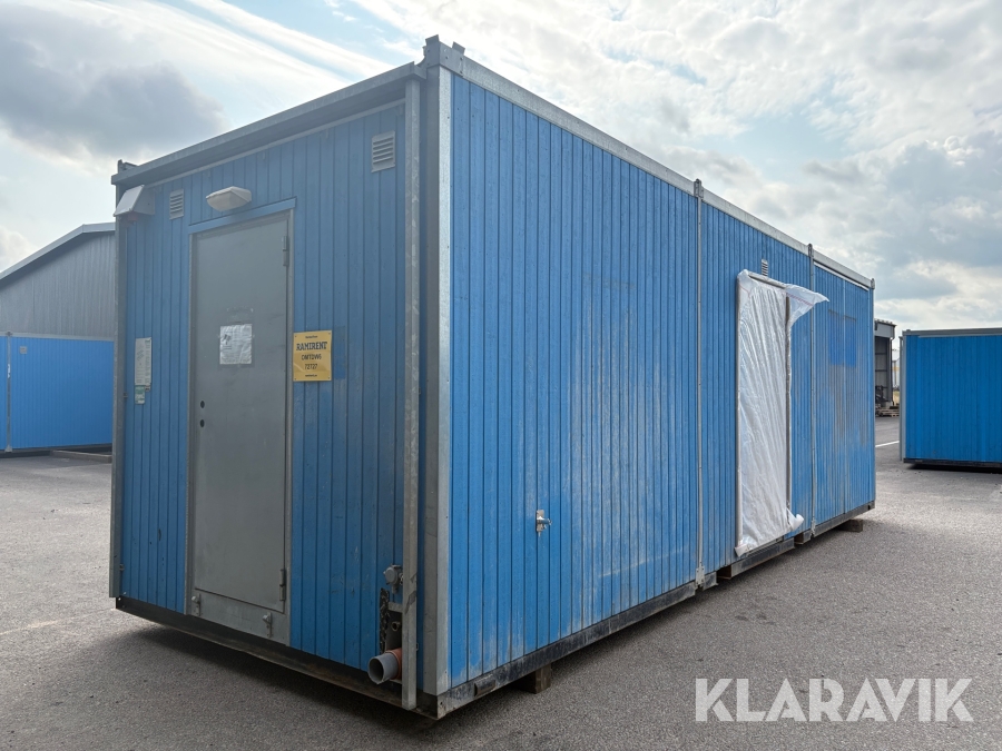 Personalmodul Moelven OMTDW6 toalett & dusch