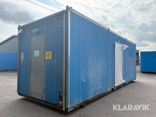 Personalmodul Moelven OMTDW6 toalett & dusch