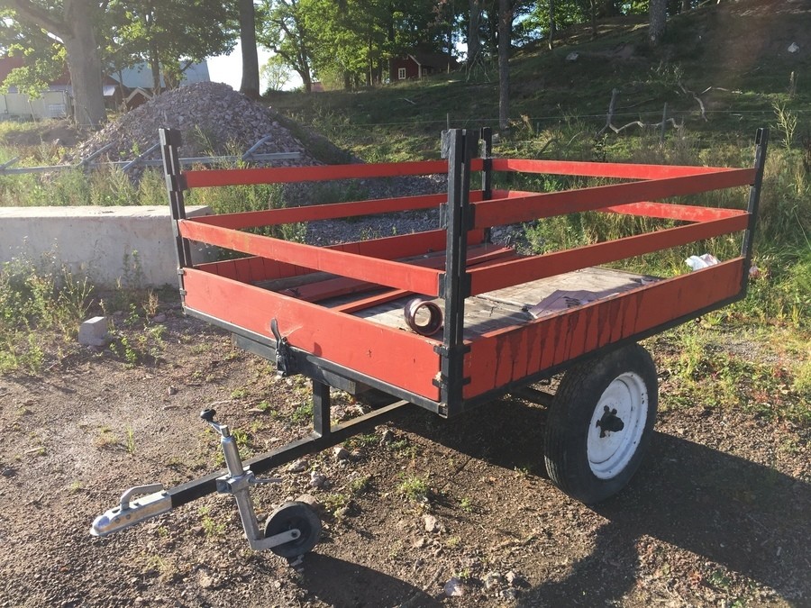 Trädgårdsvagn med Tipp
