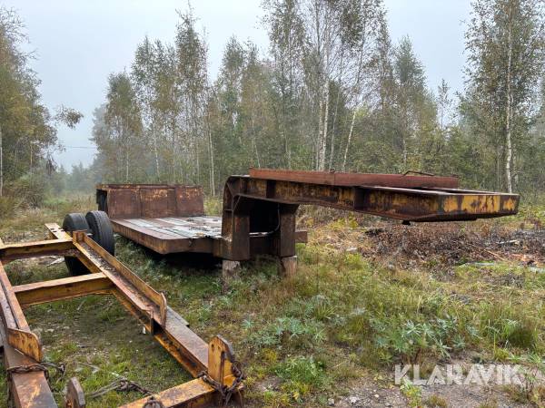 Maskintrailer Bollnäs