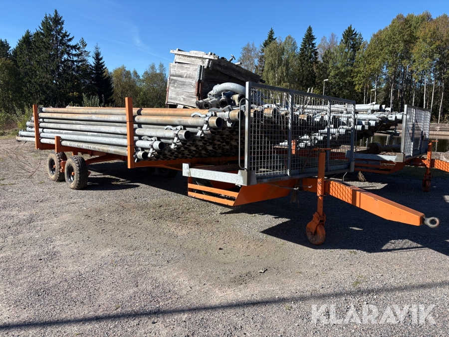 Kärra med bevattningsrör Formel TB 223-01