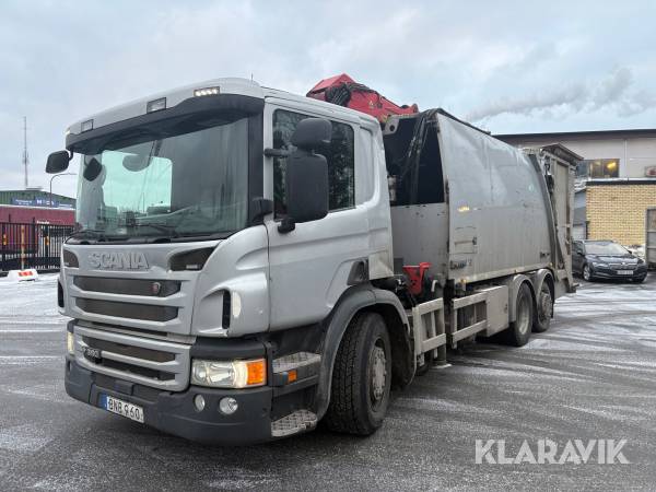 Lastbil Sopbil Scania P360