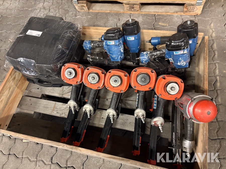 Tryckluftsdrivna Spikpistoler Paslode / BeA 12 st