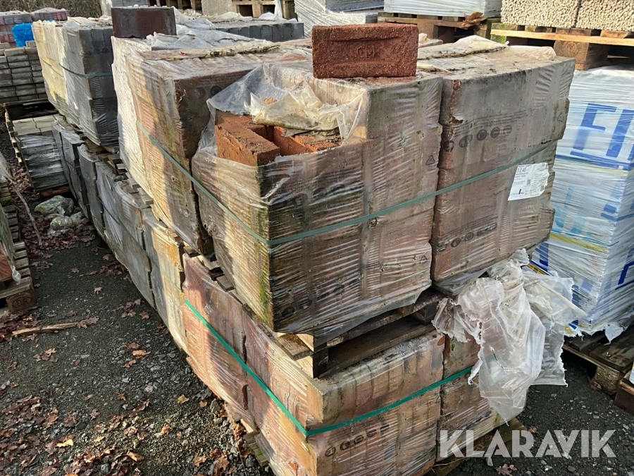 Tegel Egersund Röda 228x108x54 8 paket