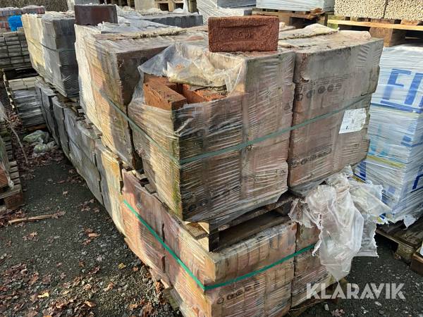 Tegel Egersund Röda 228x108x54 8 paket