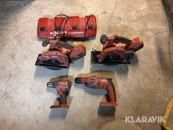 Paket med maskiner Hilti
