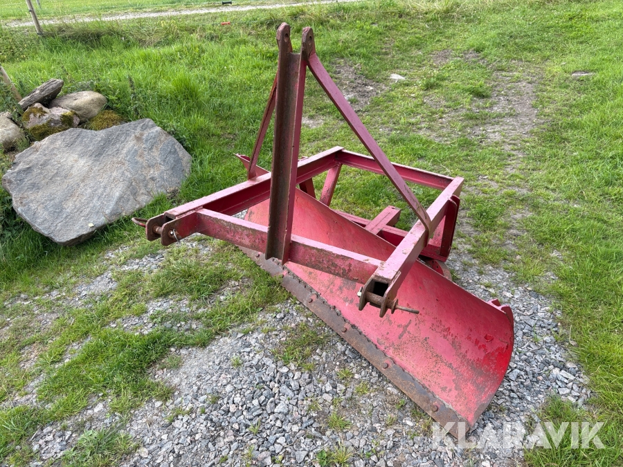 Schaktblad/snöblad 2m med trepunktsfäste