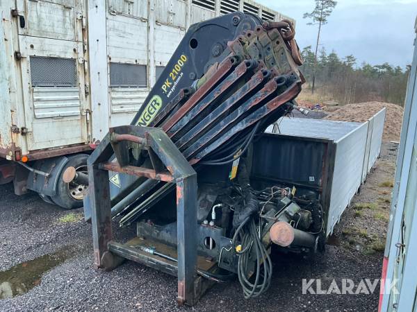 Kranflak med Palfinger-kran