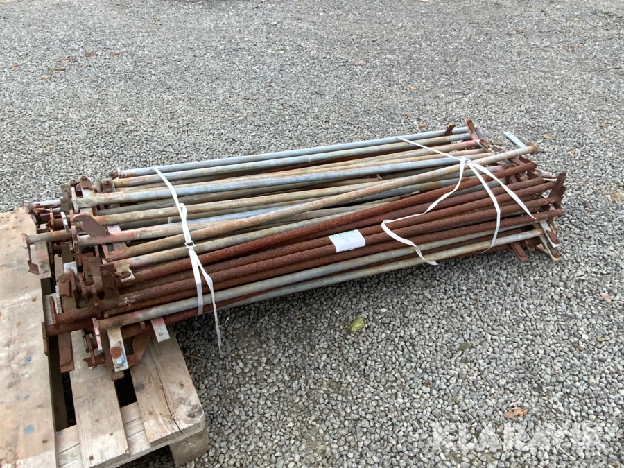 Enrörs räcke Haki 1,6 m en bunt