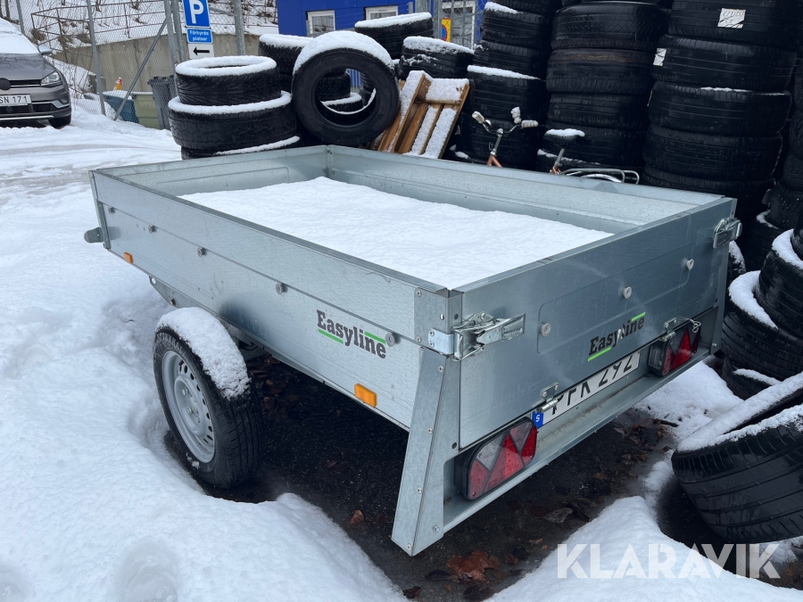 Personbilssläp Brenderup Kippi 200