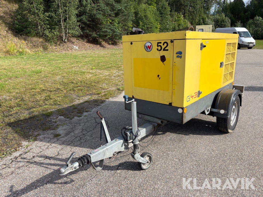 Elverk Wacker Neuson G43