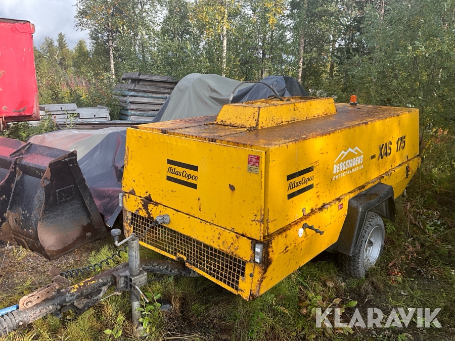 Kompressor Atlas Copco Xas 175