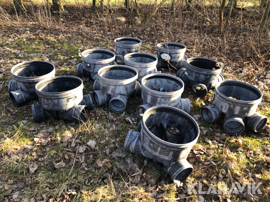 Bevattningsbrunn/Förselningsbrunn Wavin 11 st