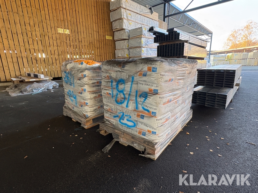 Tunnfogsbruk Ytong-Silka Fix X 101 Vinter