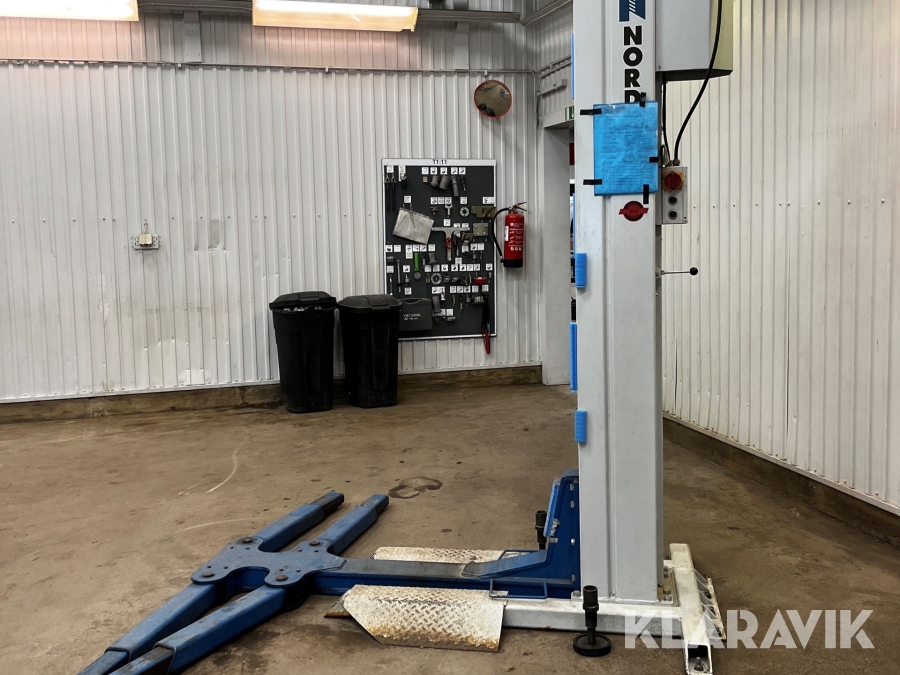 Enpelarlyft Nordlift 2500 kg