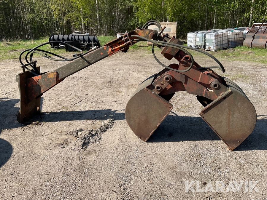 Kranarm till grävmaskin