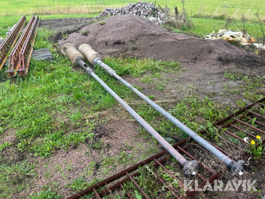 Lyktstolpar med fundament